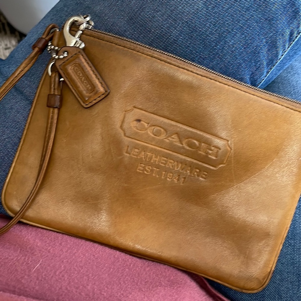 Coach wristlet. Used
